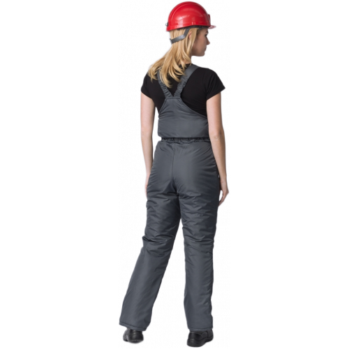 Полукомбинезон зимний женский Сакрин (тк.Дюспо,80), т.серый Полукомбинезон зимний женский Сакрин (тк.Дюспо,80), т.серый