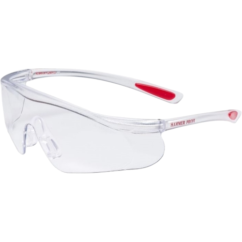 Очки открытые РОСОМЗ™ О55 HAMMER PROFI super (2-1,2 PC), 15530