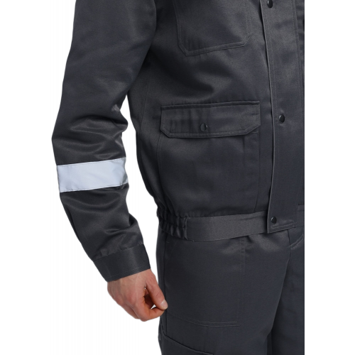 Костюм Нейч-2 СОП с капюшоном (тк.Смесовая,210) п/к, т.серый/св.серый Костюм Нейч-2 СОП с капюшоном (тк.Смесовая,210) п/к, т.серый/св.серый