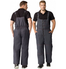 Полукомбинезон зимний Флофт Премиум (тк.Смесовая,240), т.серый Полукомбинезон зимний Флофт Премиум (тк.Смесовая,240), т.серый