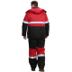 Костюм зимний Нордхард-2 СОП (тк.Смесовая,250) п/к, черный/красный