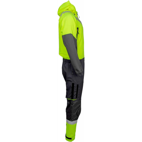 Комбинезон летний мужской Brodeks KS503, цвет жёлтый, серый