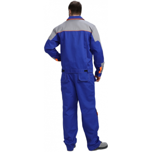 Костюм Союз-Профессионал-1 CH МВО (тк.Смесовая,240) брюки, васильковый/св.серый/оранжевый Костюм Союз-Профессионал-1 CH МВО (тк.Смесовая,240) брюки, васильковый/св.серый/оранжевый