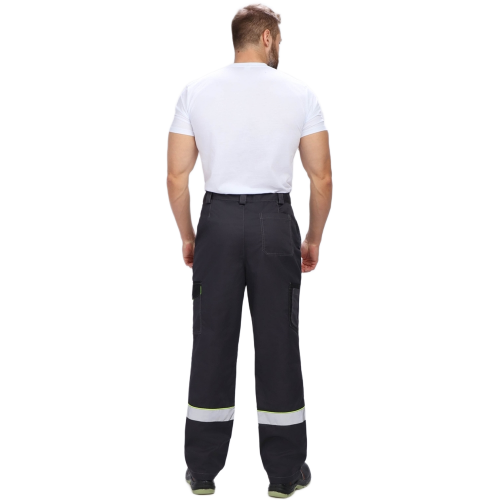 Костюм Ховард-1 (тк.Смесовая,240) брюки, т.серый/черный/лимонный Костюм Ховард-1 (тк.Смесовая,240) брюки, т.серый/черный/лимонный