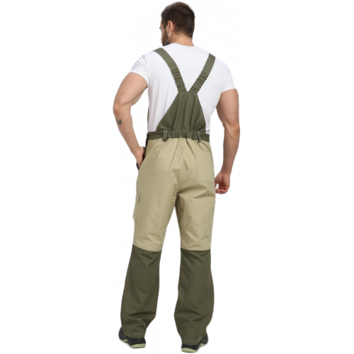 Полукомбинезон Челси CH (тк.Канвас,270), хаки/бежевый