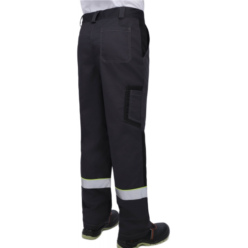 Костюм Ховард-1 (тк.Смесовая,240) брюки, т.серый/черный/лимонный Костюм Ховард-1 (тк.Смесовая,240) брюки, т.серый/черный/лимонный