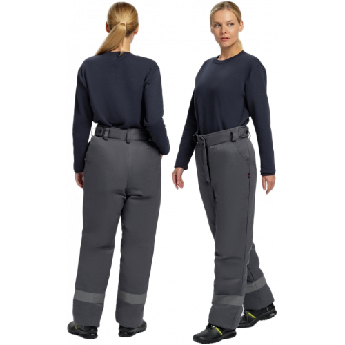 Брюки зимние женские Кнейд СОП (тк.Смесовая,210), т.серый Брюки зимние женские Кнейд СОП (тк.Смесовая,210), т.серый