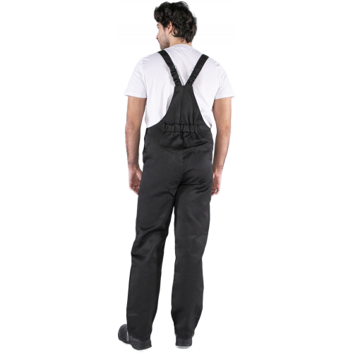 Полукомбинезон для ИТР (тк.Смесовая,210), черный Полукомбинезон для ИТР (тк.Смесовая,210), черный
