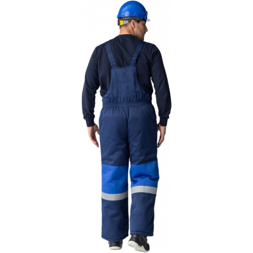 Костюм зимний Нордхард-2 СОП У. (тк.Смесовая,240) п/к, т.синий/васильковый