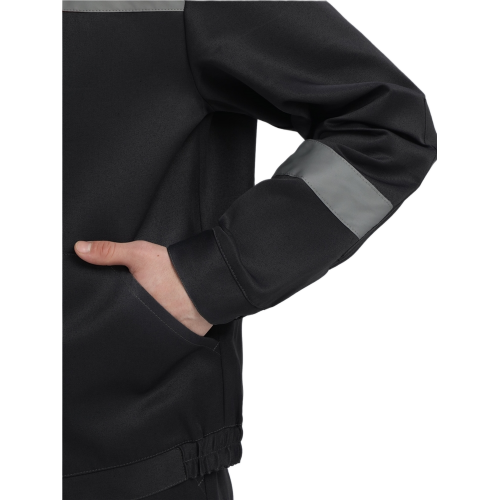 Костюм Лигор-2 СОП (тк.Смесовая,210) п/к, черный/красный Костюм Лигор-2 СОП (тк.Смесовая,210) п/к, черный/красный