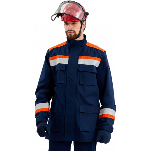 Костюм летний Энергия-А (13,2 кал.), т.синий/оранжевый