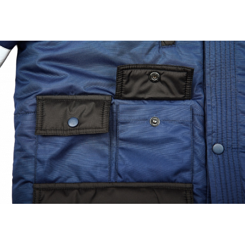 Костюм зимний Беркут (Таслан) п/к, темно-синий/черный Костюм зимний Беркут (Таслан) п/к, темно-синий/черный