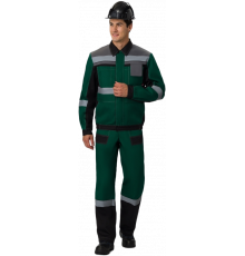 Костюм Виват-2 Премиум IMP (тк.Смесовая,240) п/к, зеленый/черный/серый Костюм Виват-2 Премиум IMP (тк.Смесовая,240) п/к, зеленый/черный/серый