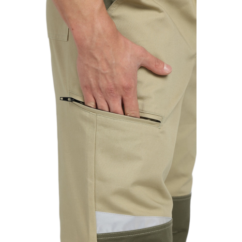 Полукомбинезон Челси CH (тк.Канвас,270), хаки/бежевый