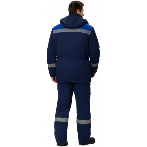 Костюм зимний Титан (тк.Смесовая,210) п/к, т.синий/васильковый Костюм зимний Титан (тк.Смесовая,210) п/к, т.синий/васильковый