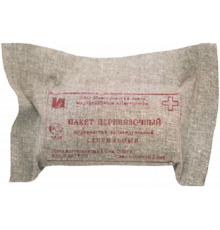Индивидуальный перевязочный пакет ИПП-1 Индивидуальный перевязочный пакет ИПП-1