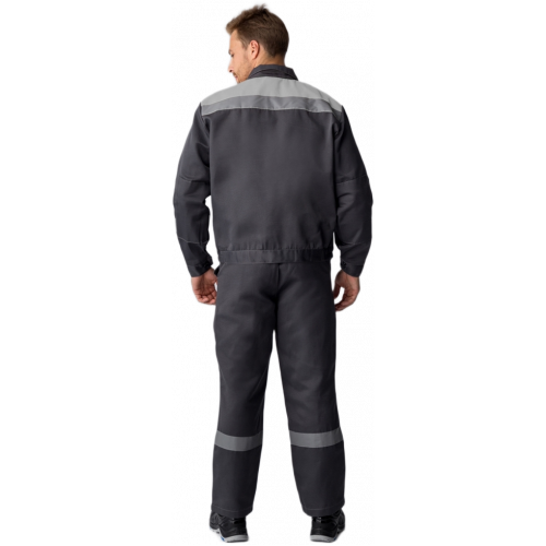 Костюм Лигор-2 СОП У. (тк.Смесовая,210) п/к, т.серый/св.серый Костюм Лигор-2 СОП У. (тк.Смесовая,210) п/к, т.серый/св.серый