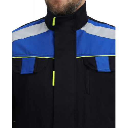 Костюм Бостон (тк.Саржа,320) п/к, т.синий/васильковый Костюм Бостон (тк.Саржа,320) п/к, т.синий/васильковый