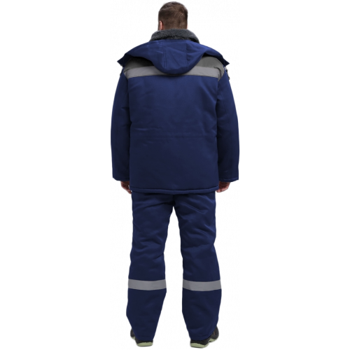 Куртка зимняя для бригадира NEW (тк.Смесовая,210), т.синий/серый Куртка зимняя для бригадира NEW (тк.Смесовая,210), т.синий/серый
