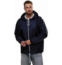 Куртка-дождевик Лидер (Таффета/Оксфорд, 240), т.синий Куртка-дождевик Лидер (Таффета/Оксфорд, 240), т.синий