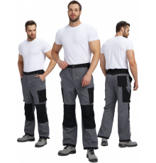 Брюки Милан CH (тк.Смесовая,260), т.серый/черный Брюки Милан CH (тк.Смесовая,260), т.серый/черный