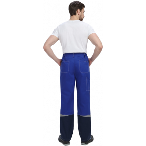 Костюм Строй-1 CH МВО (тк.Смесовая,280) брюки, васильковый/т.синий Костюм Строй-1 CH МВО (тк.Смесовая,280) брюки, васильковый/т.синий