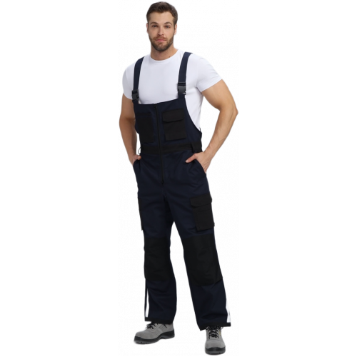 Полукомбинезон Милан NEW CH МВО (тк.Смесовая,270), т.синий/черный Полукомбинезон Милан NEW CH МВО (тк.Смесовая,270), т.синий/черный