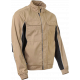 Куртка летняя мужская Brodeks KS201, цвет бежевый, чёрный