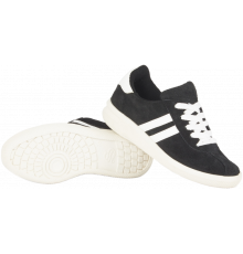 Кроссовки нат.замша ПВХ, черный/белый Кроссовки нат.замша ПВХ, черный/белый