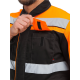 Костюм Виват-2 Премиум CH МВО (тк.Смесовая,240) п/к, черный/оранжевый