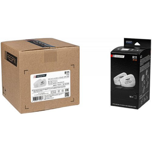 Фильтр противоаэрозольный RESPIK® R11 P1 R (2 шт) Фильтр противоаэрозольный RESPIK® R11 P1 R (2 шт)