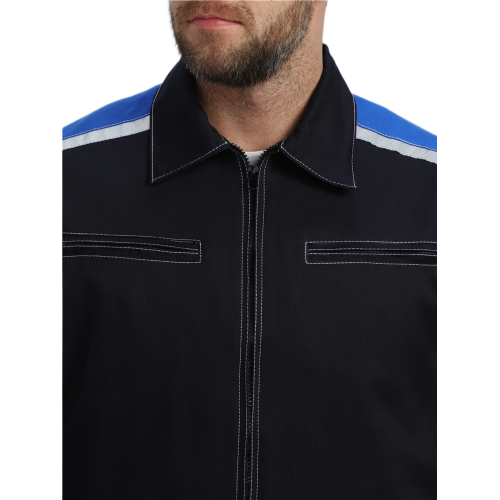 Костюм Джет IMP (тк.Саржа,320) п/к, т.синий/васильковый Костюм Джет IMP (тк.Саржа,320) п/к, т.синий/васильковый