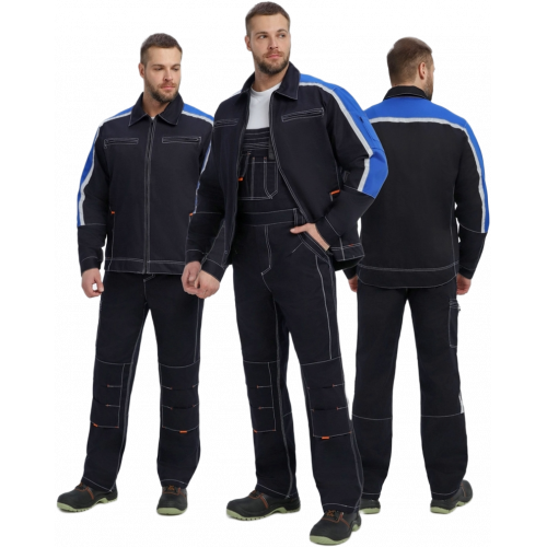 Костюм Джет IMP (тк.Саржа,320) п/к, т.синий/васильковый Костюм Джет IMP (тк.Саржа,320) п/к, т.синий/васильковый