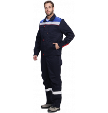 Костюм Флофт-2 СОП (тк.Смесовая,210) п/к, т.синий/васильковый/красный Костюм Флофт-2 СОП (тк.Смесовая,210) п/к, т.синий/васильковый/красный