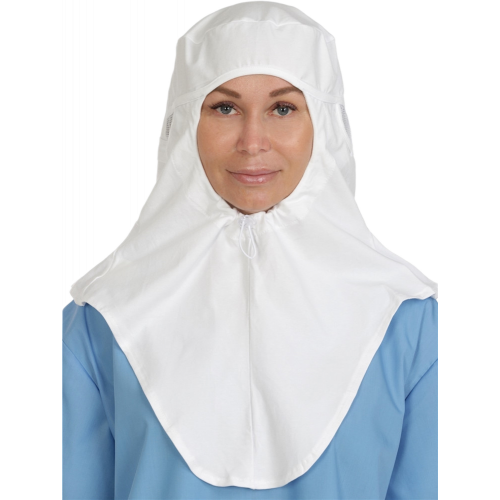 Подшлемник-балаклава с регулировкой UBK001 (тк.Трикотаж,190), белый Подшлемник-балаклава с регулировкой UBK001 (тк.Трикотаж,190), белый