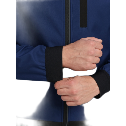 Куртка ProfLineLeader (тк.Софтшел), синий/черный Куртка ProfLineLeader (тк.Софтшел), синий/черный