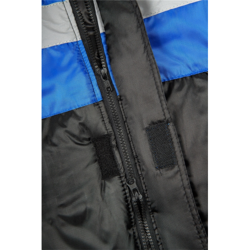 Костюм зимний Мегрес-2 СОП (тк.OxLine,90) п/к, васильковый/черный