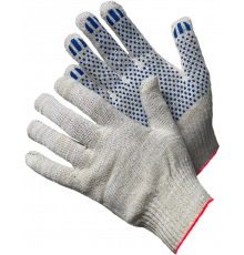 Перчатки ХБ с ПВХ 10/5 Перчатки ХБ с ПВХ 10/5