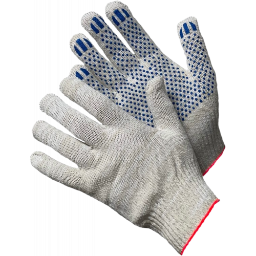 Перчатки ХБ с ПВХ 10/5 Перчатки ХБ с ПВХ 10/5