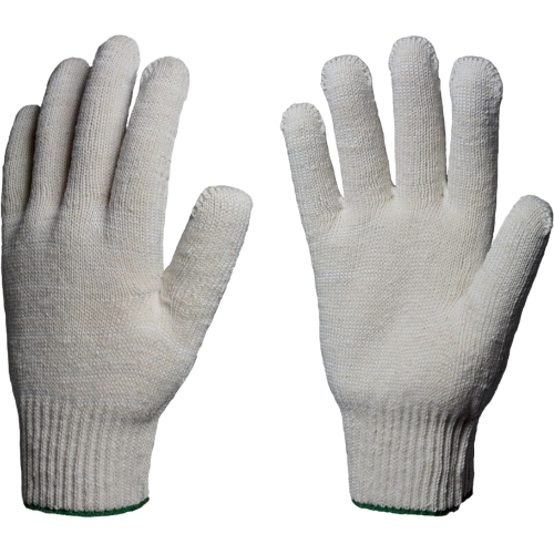 Перчатки х/б 10кл. СТАНДАРТ 30-32гр. 116текс, белые Перчатки х/б 10кл. СТАНДАРТ 30-32гр. 116текс, белые