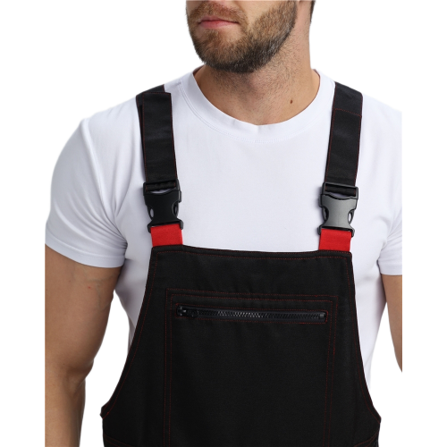 Костюм Нейч-2 СОП с капюшоном (тк.Смесовая,210) п/к, черный/красный Костюм Нейч-2 СОП с капюшоном (тк.Смесовая,210) п/к, черный/красный