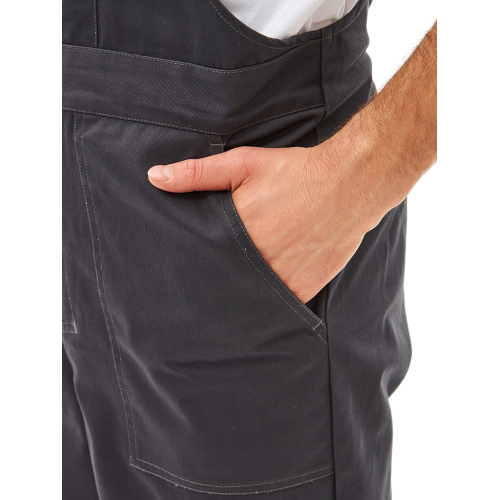 Костюм Липецк-2 СОП CH (тк.Смесовая,280) п/к, т.серый/оранжевый