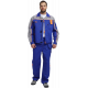 Костюм Союз-Профессионал-1 CH МВО (тк.Смесовая,240) брюки, васильковый/св.серый/оранжевый