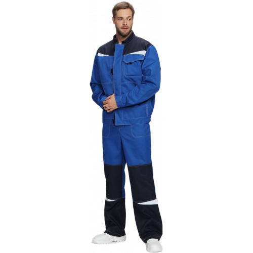 Костюм Строй-2 CH МВО (тк.Смесовая,280) п/к, васильковый/т.синий Костюм Строй-2 CH МВО (тк.Смесовая,280) п/к, васильковый/т.синий