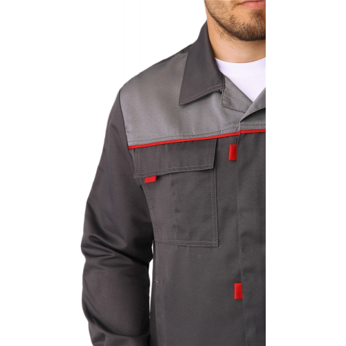 Костюм Флофт-2 (тк.Смесовая,210) п/к, т.серый/серый Костюм Флофт-2 (тк.Смесовая,210) п/к, т.серый/серый