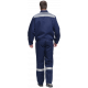 Костюм Лигор-1 СОП У. (тк.Смесовая,210) брюки, т.синий/серый