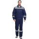 Костюм Лигор-1 СОП У. (тк.Смесовая,210) брюки, т.синий/серый