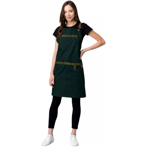 Фартук с грудкой универсальный Прага (тк.Форвард,210), хаки (023) Фартук с грудкой универсальный Прага (тк.Форвард,210), хаки (023)