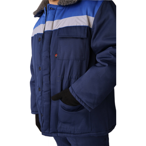 Костюм зимний Труженик-Ультра-2 IMP (тк.Смесовая,210) п/к, т.синий/васильковый Костюм зимний Труженик-Ультра-2 IMP (тк.Смесовая,210) п/к, т.синий/васильковый