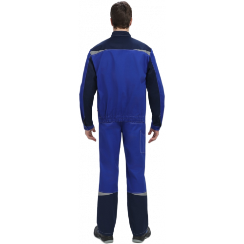 Костюм Строй-1 CH МВО (тк.Смесовая,280) брюки, васильковый/т.синий Костюм Строй-1 CH МВО (тк.Смесовая,280) брюки, васильковый/т.синий